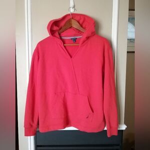 Nautica Split Neck Hoodie Women's Size XS